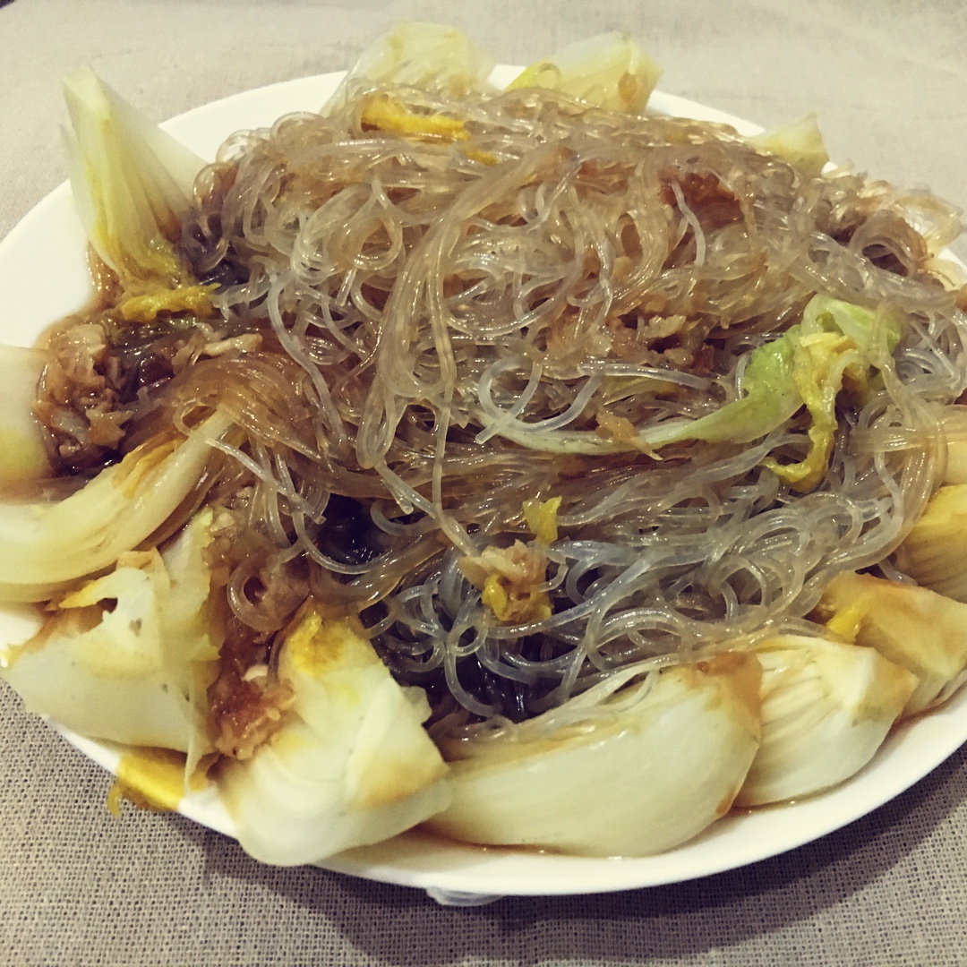 蒜蓉粉丝娃娃菜