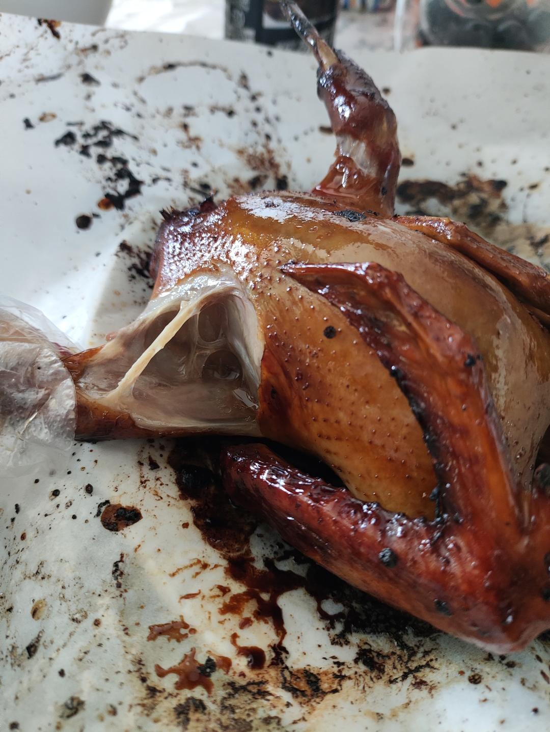 脆皮乳鸽（空气炸锅）