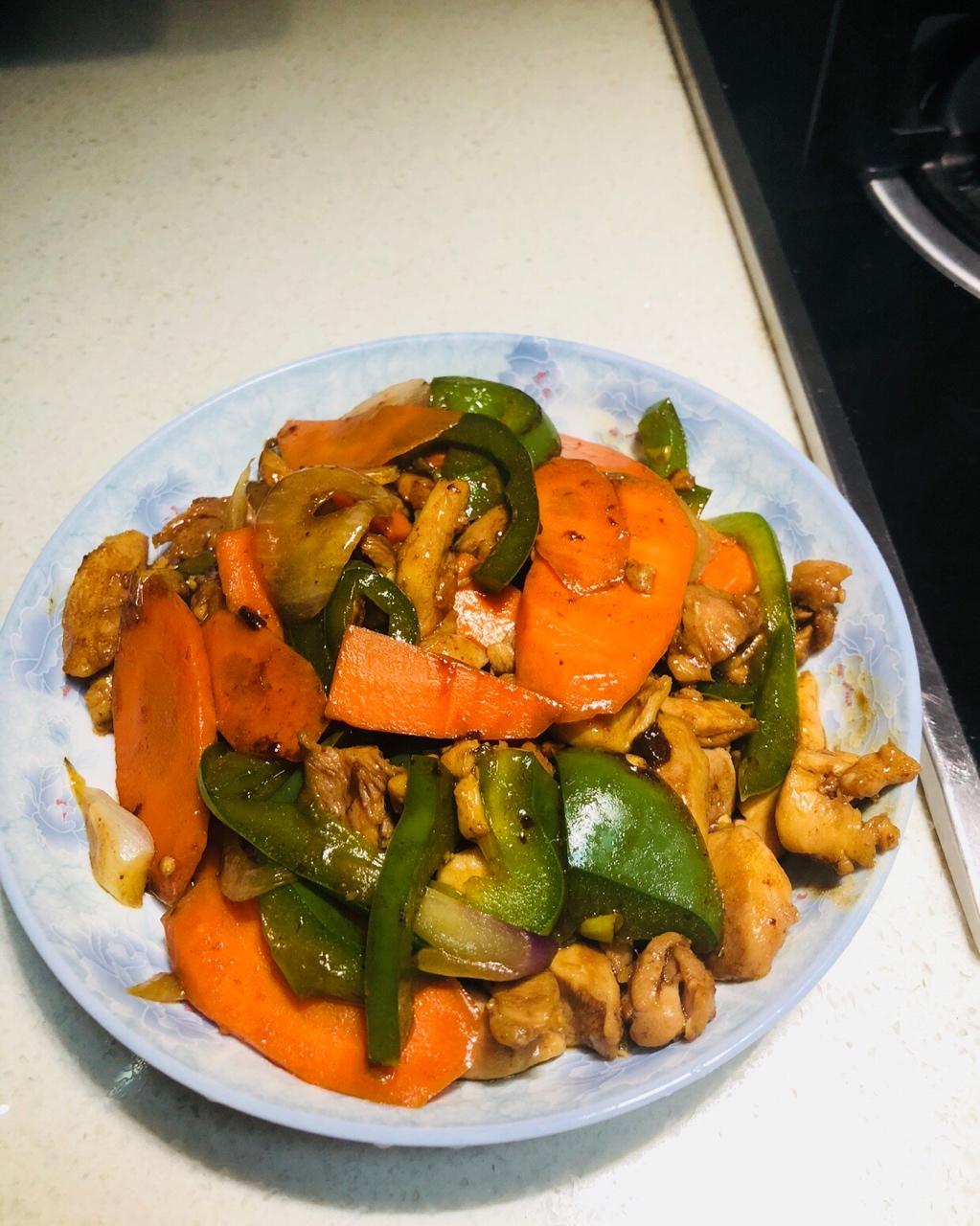 辣炒鸡腿肉 Spicy Fried Chicken