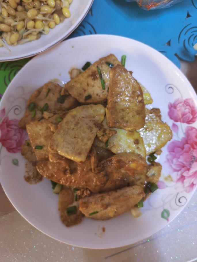 蚝油嫩豆腐