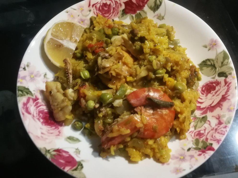 正宗paella 西班牙海鲜饭
