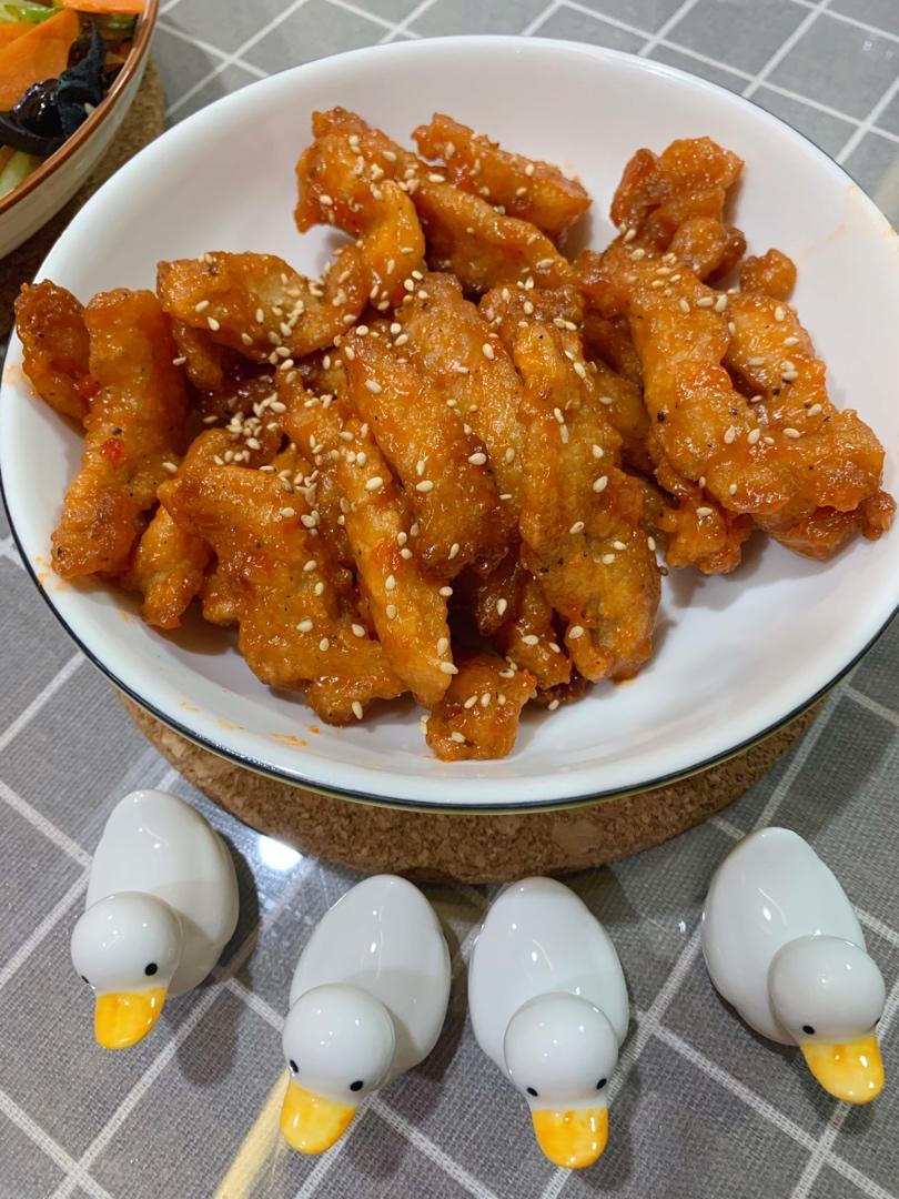 茄汁脆鱼柳