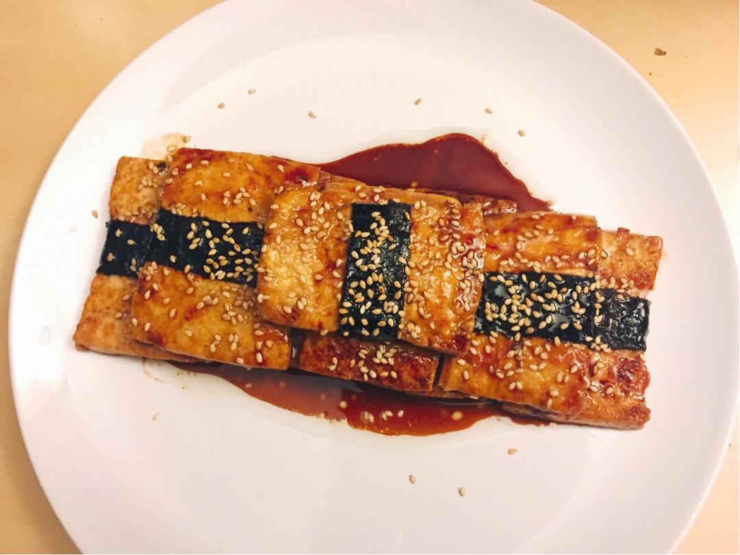 日式照烧海苔豆腐