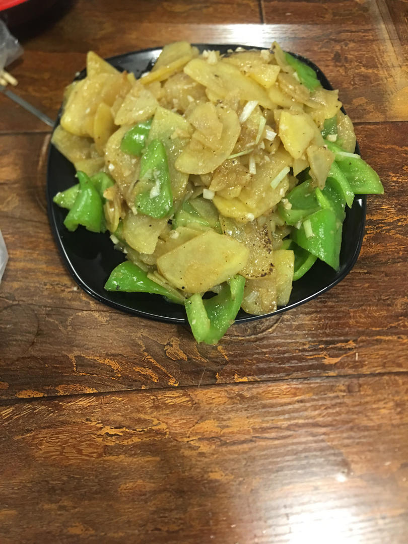 家常炒土豆片