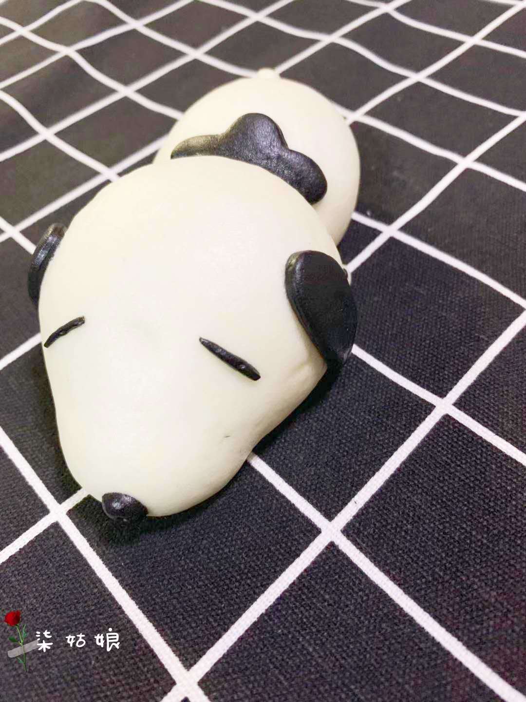 卡通馒头-小奶狗史努比的做法