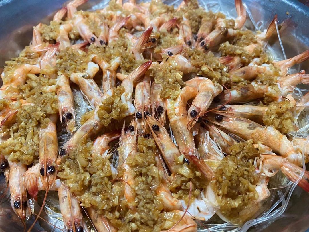 蒜蓉粉丝开边虾