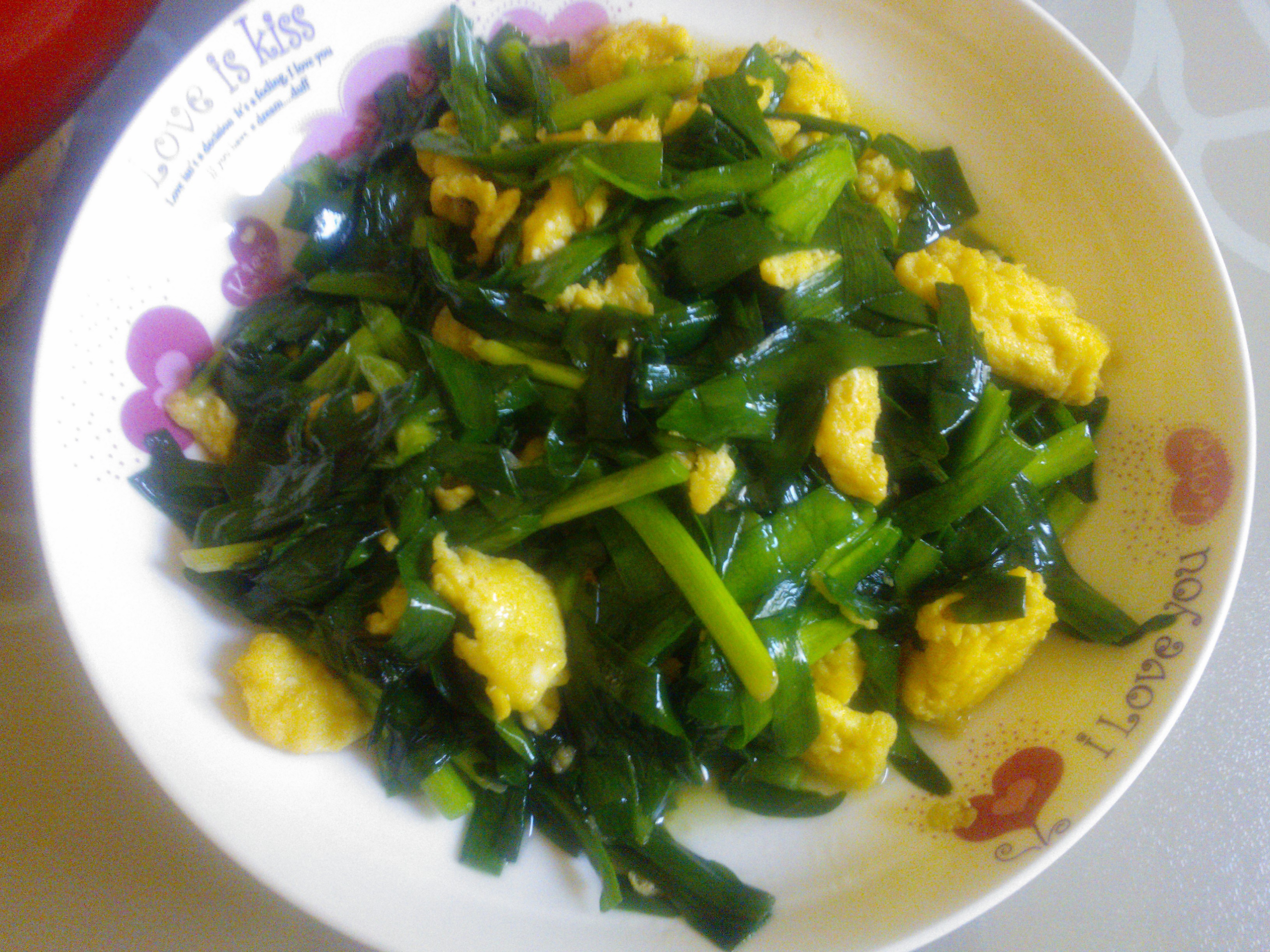 韭菜炒鸡蛋
