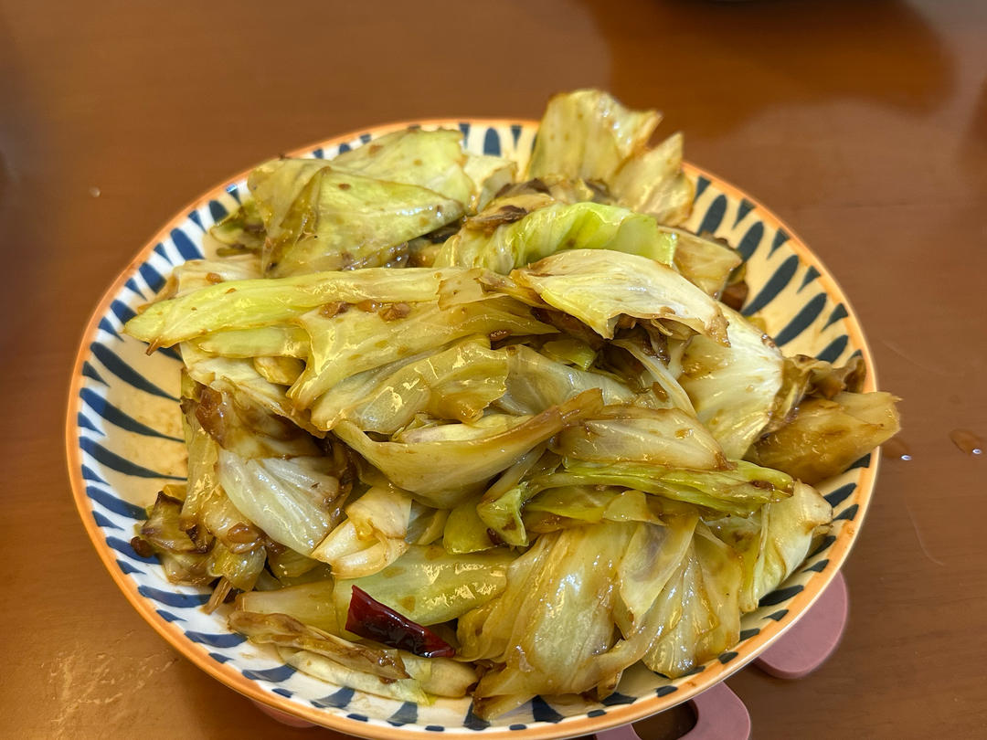 ㊙️巨好吃的干煸手撕包菜～酸辣开胃又下饭