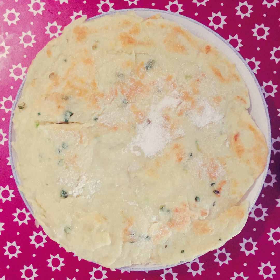 香葱鸡蛋饼