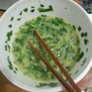 韭菜煎鸡蛋的做法 步骤4
