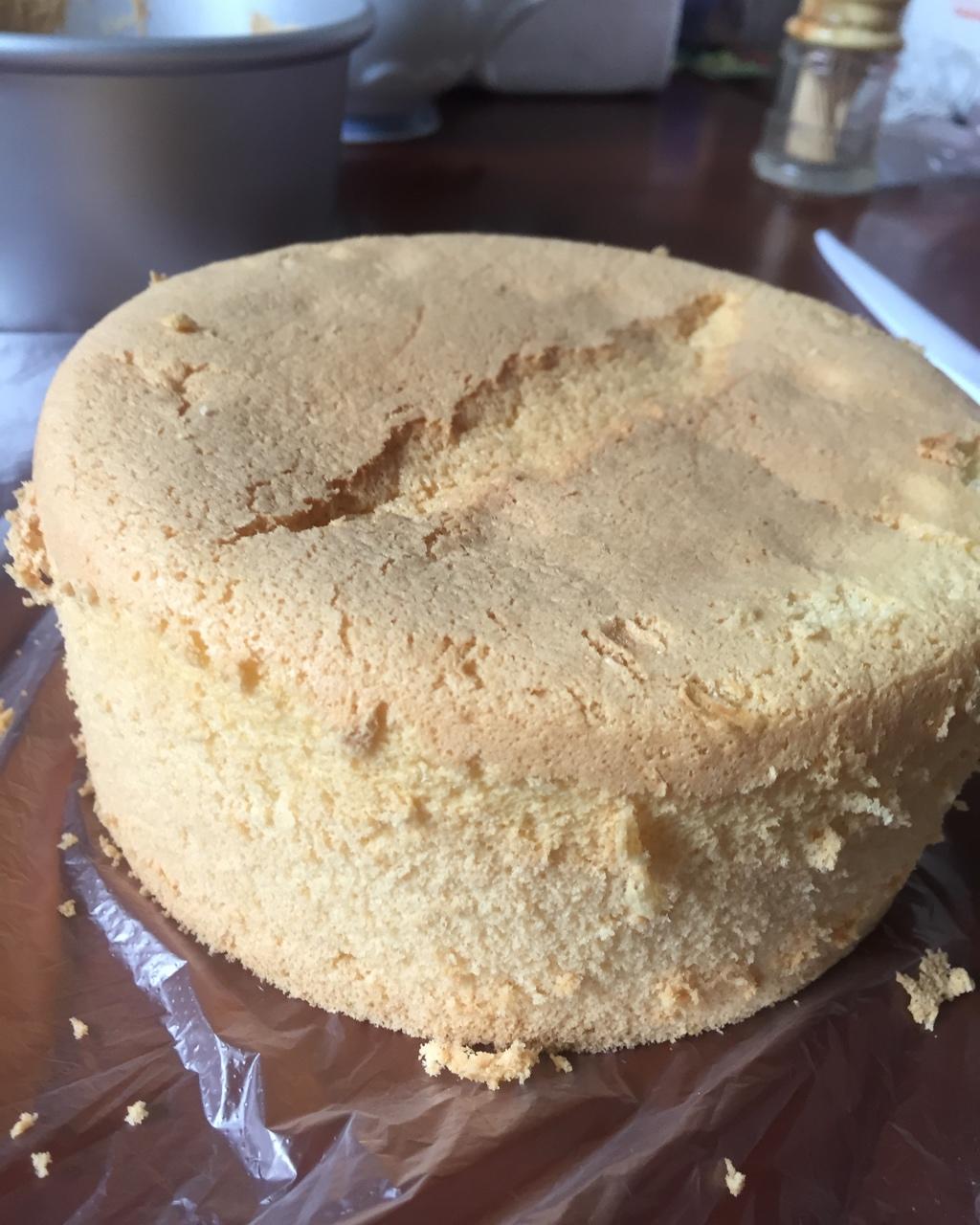 戚风蛋糕完美脱模+切片