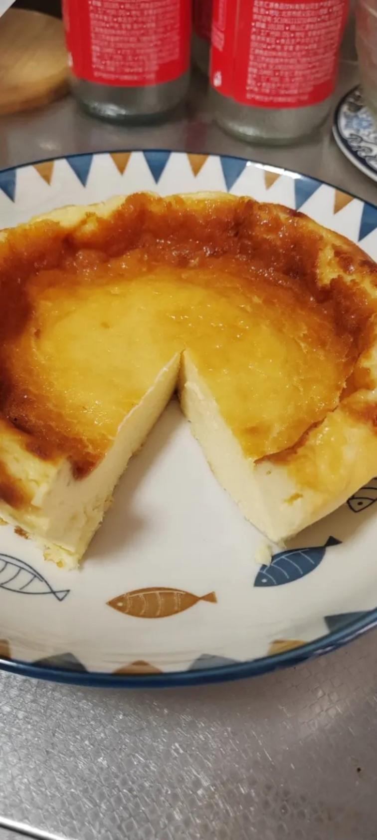 马斯卡彭版巴斯克蛋糕