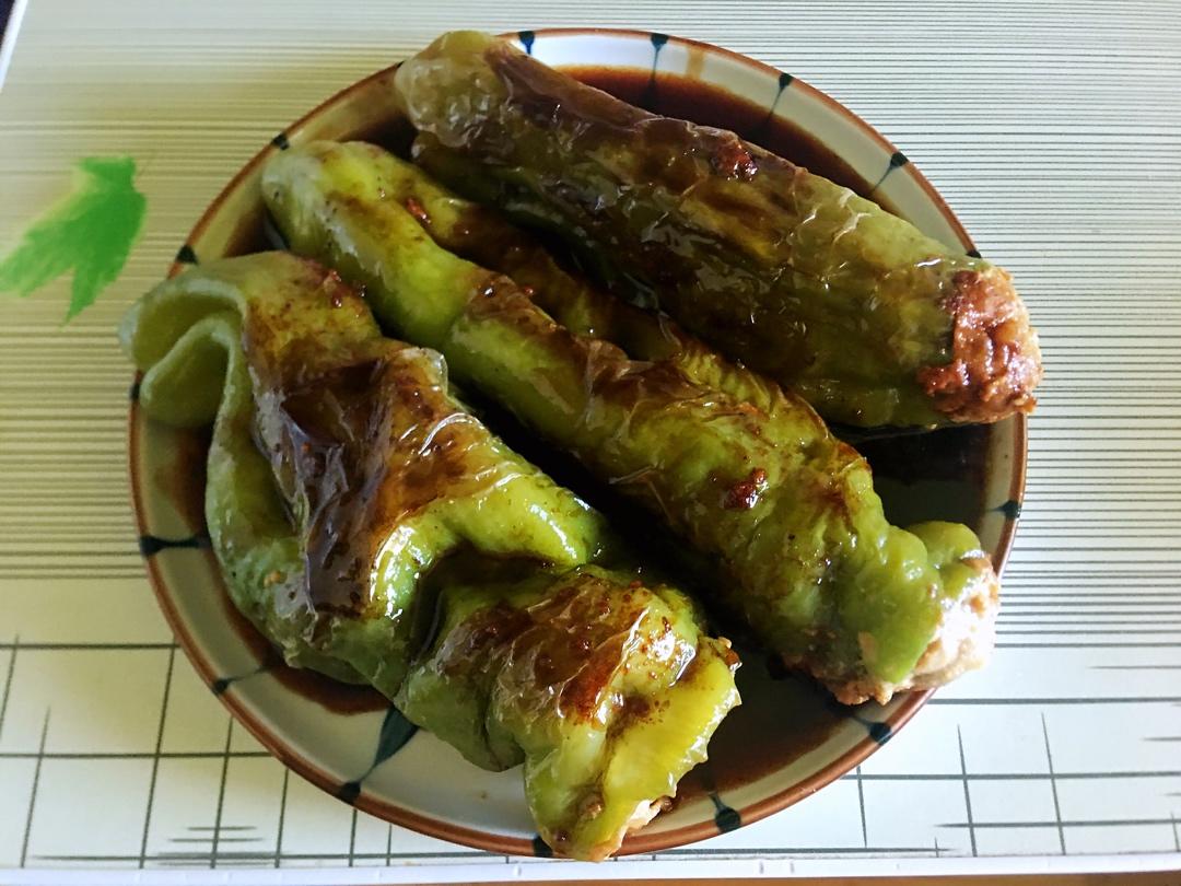 下饭菜肴--青椒酿肉