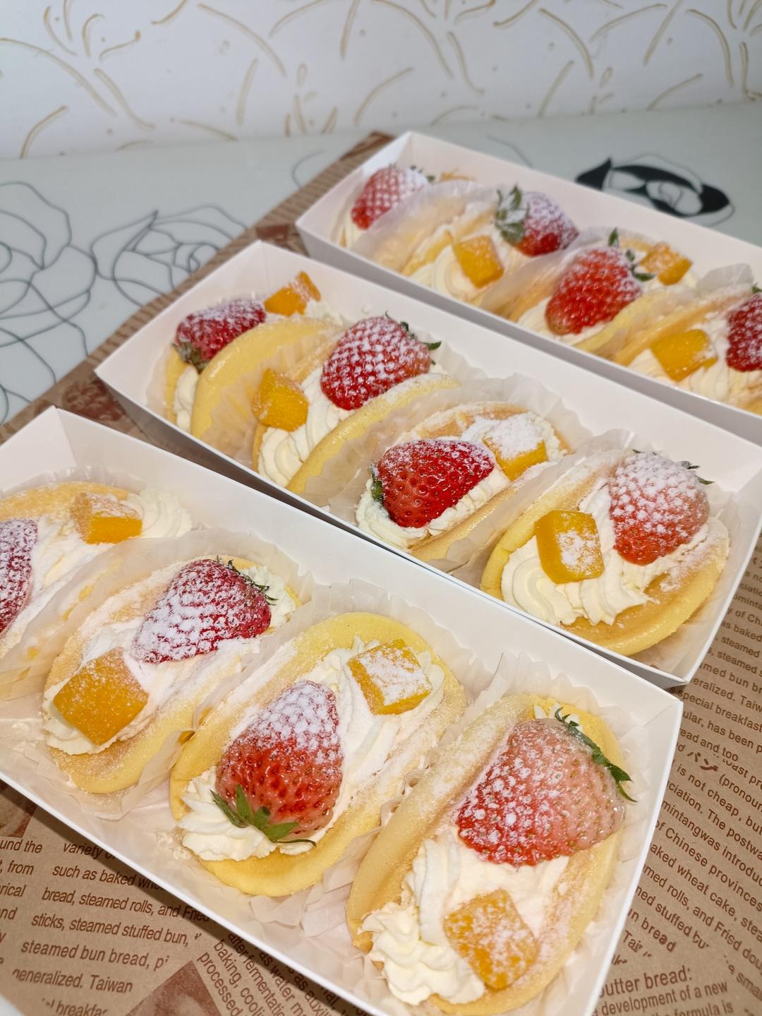 ☕️高颜值下午茶🍓草莓抱抱卷❗️一次成功❗️