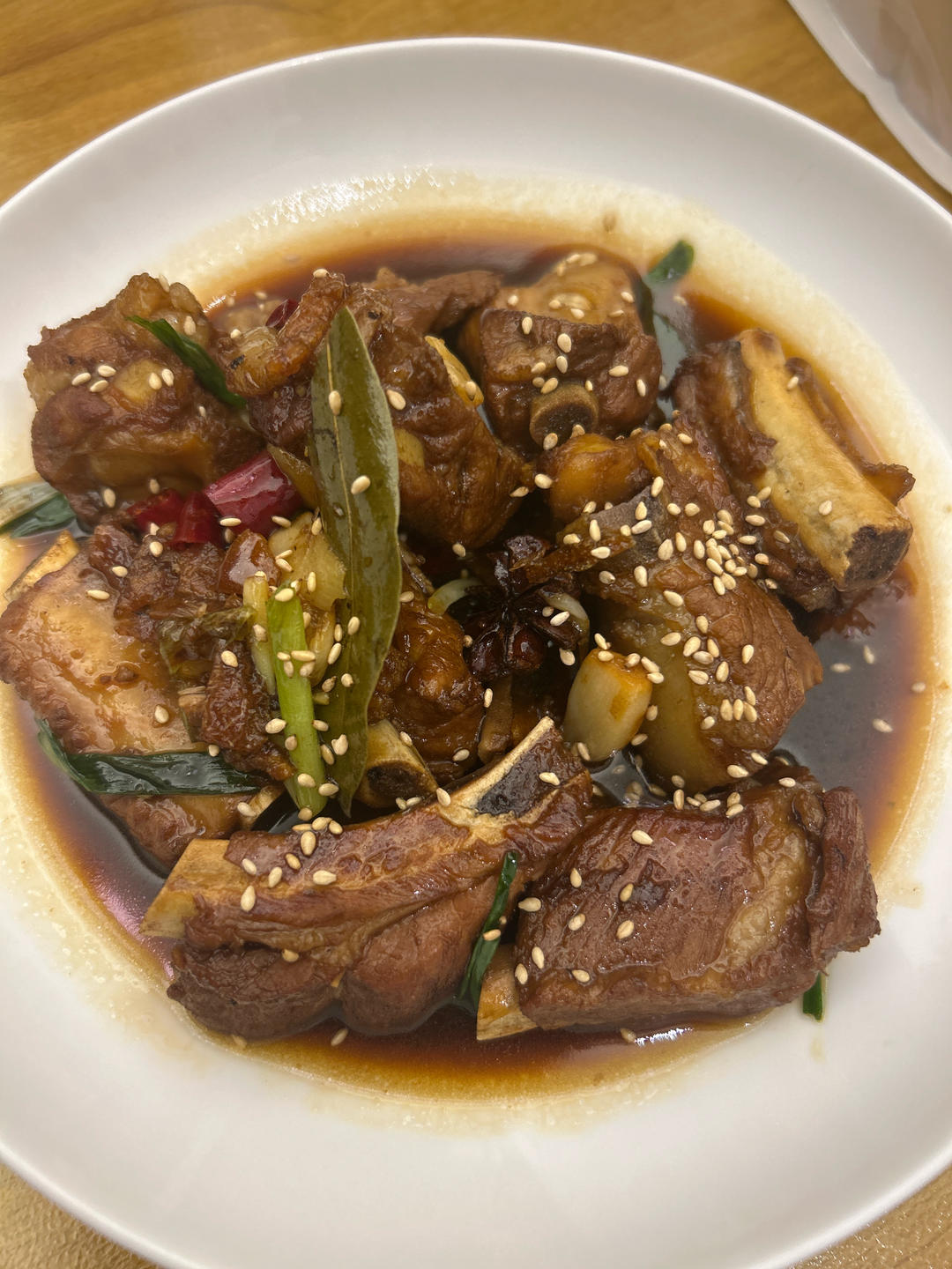 家常菜｜陈皮话梅排骨