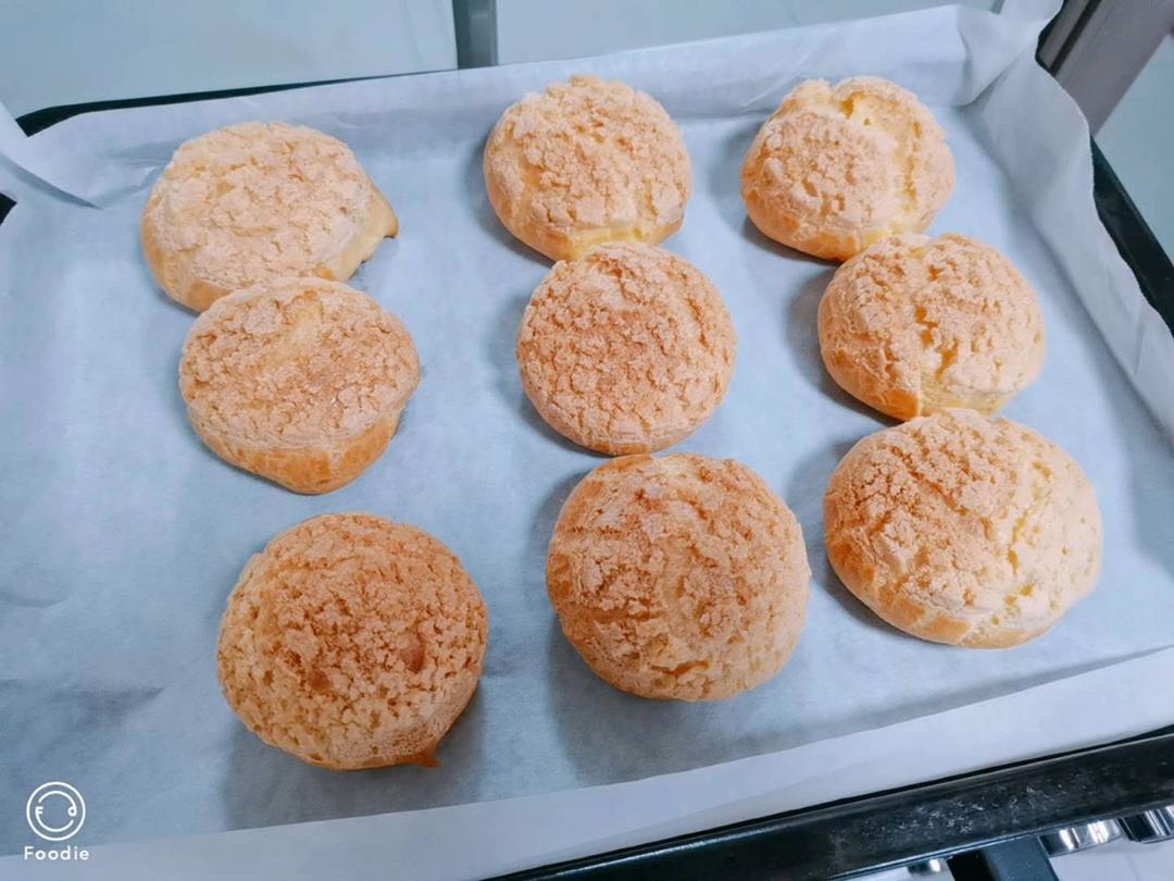 十分美味的酥皮泡芙