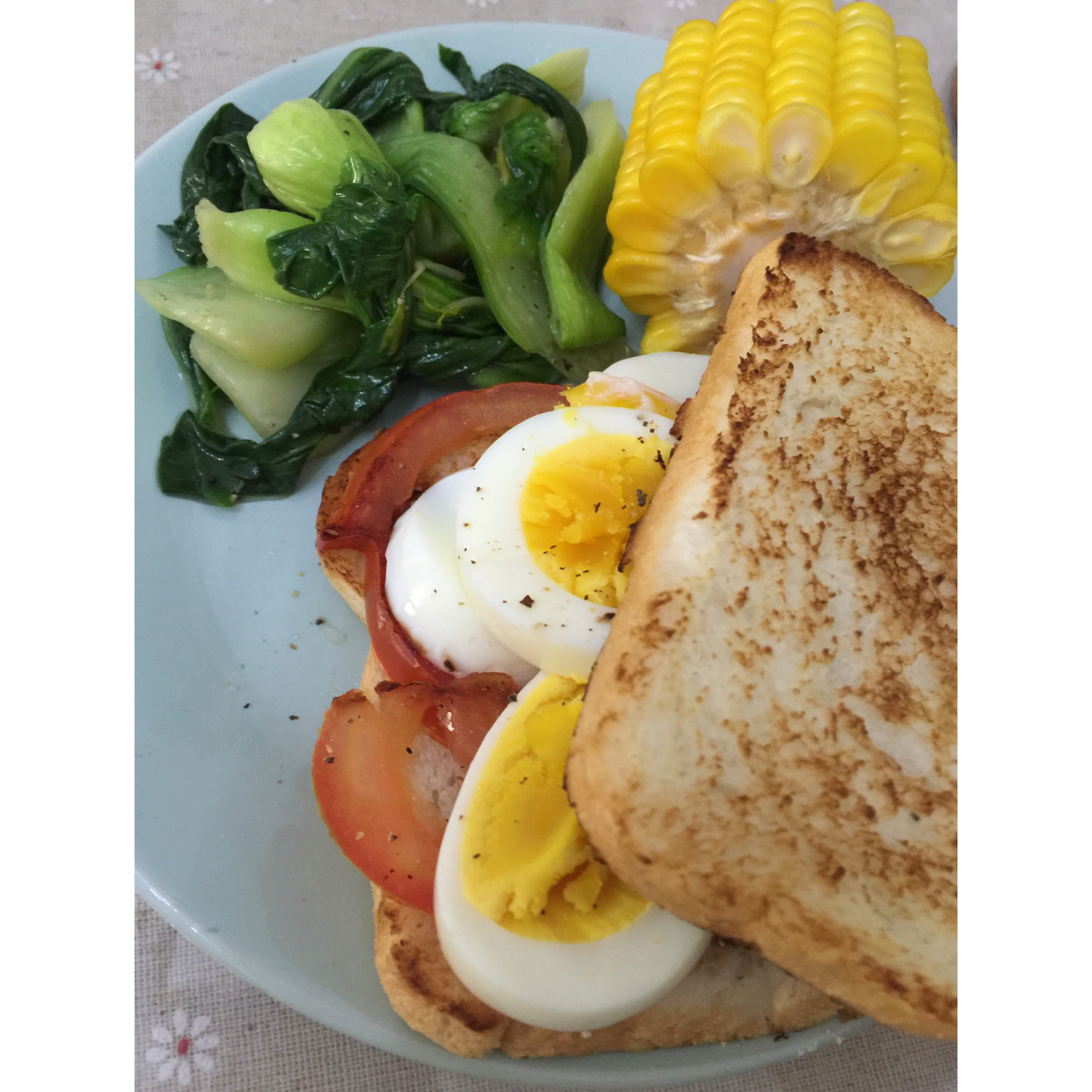 火腿芝士蛋三文治