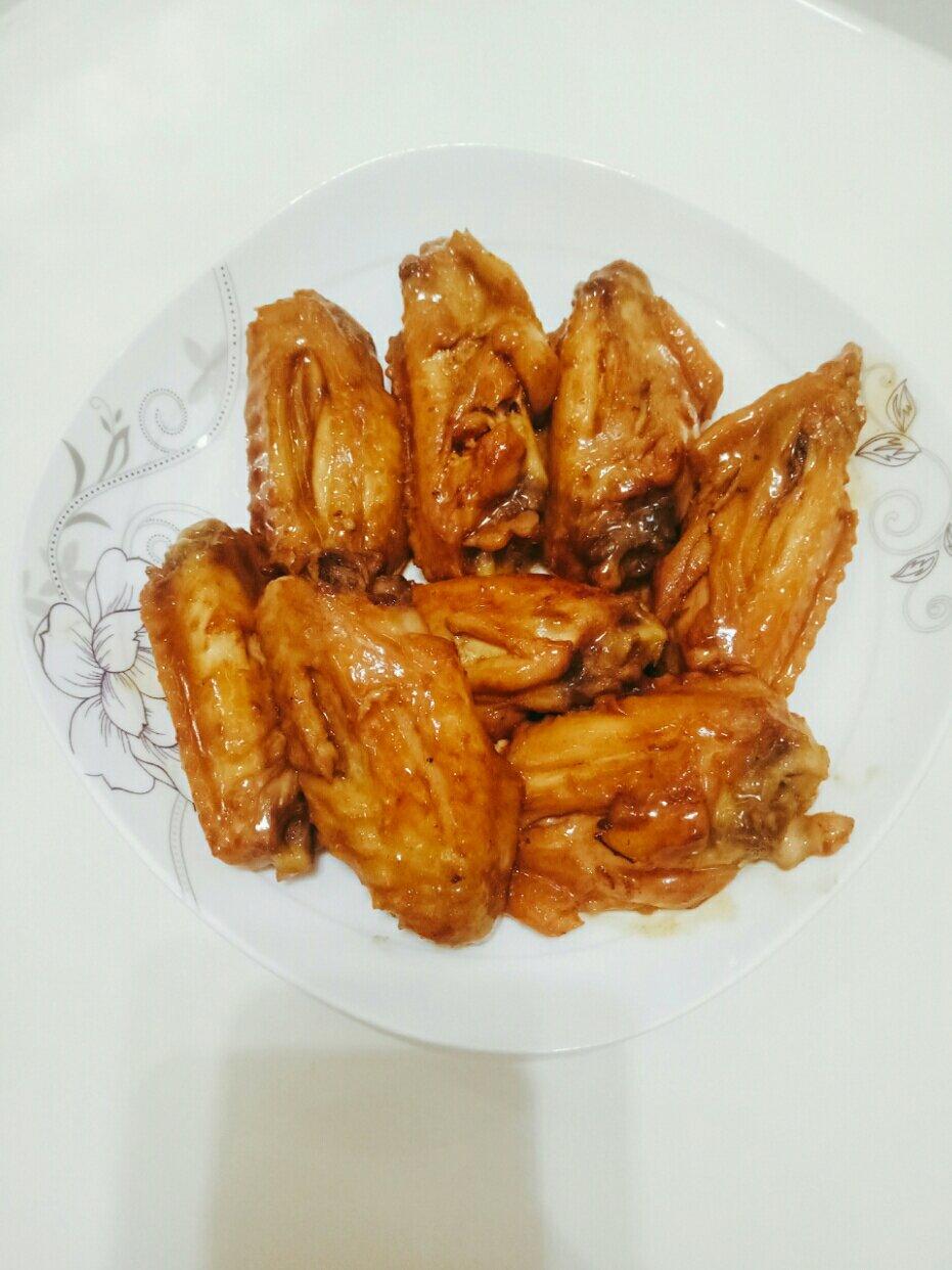 蒜香蚝油鸡翅中