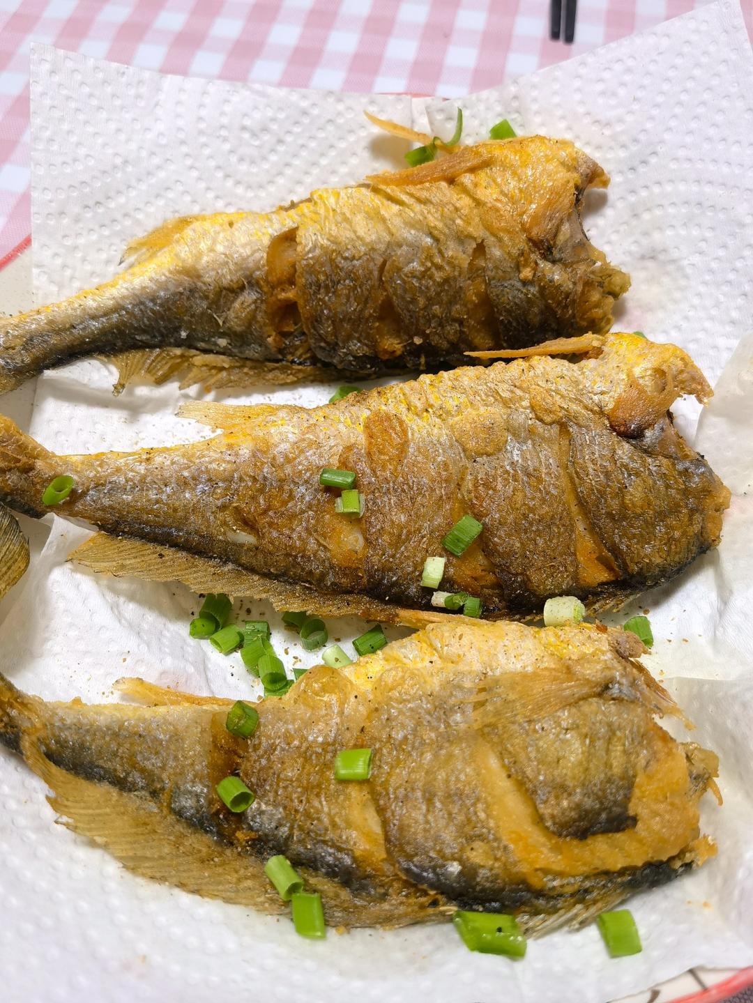 🐟香煎黄花鱼（外焦里嫩技巧）