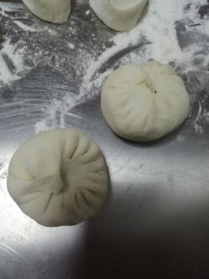 小白菜虾仁素馅馅饼的做法 步骤6