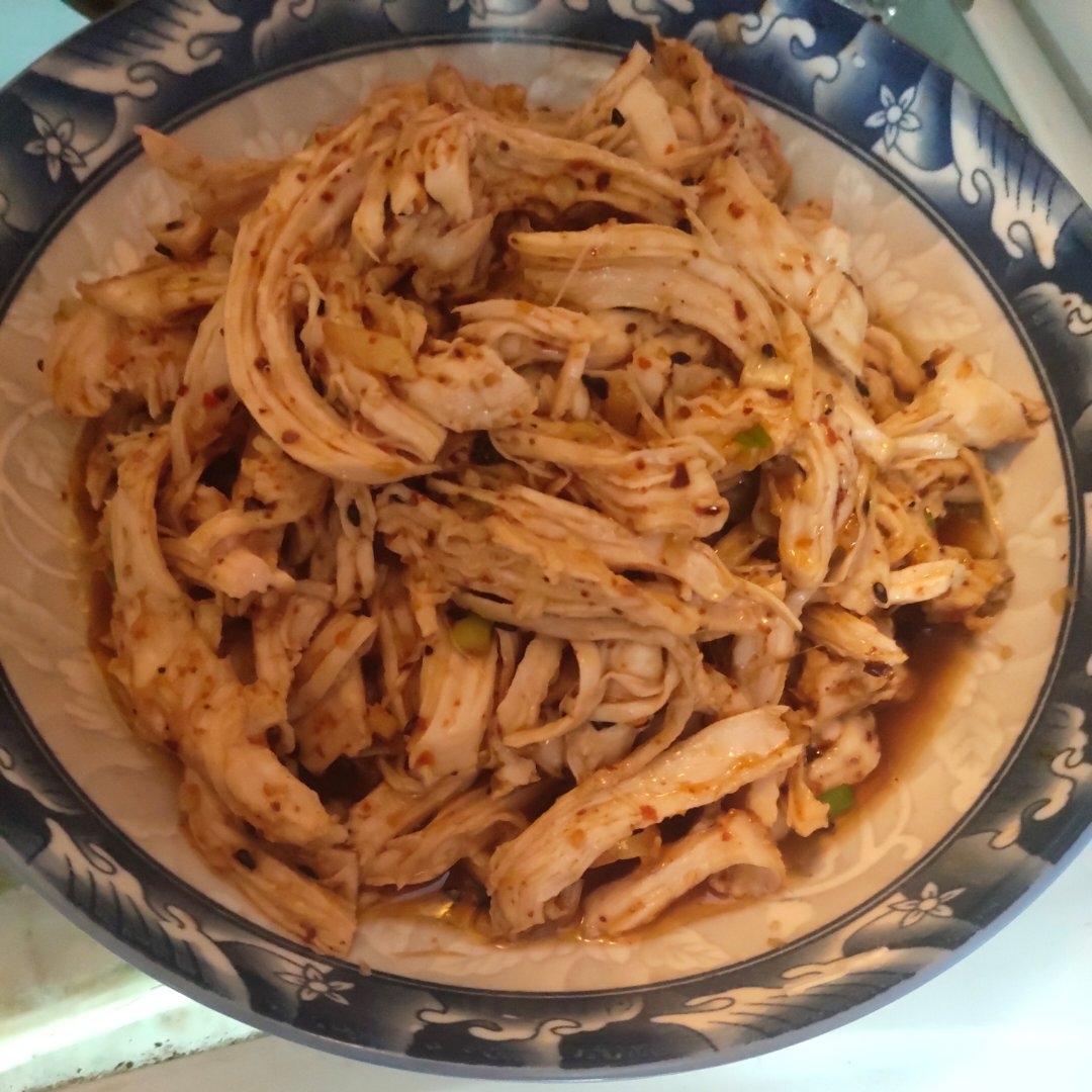 低脂重口味江湖菜——口水鸡大胸