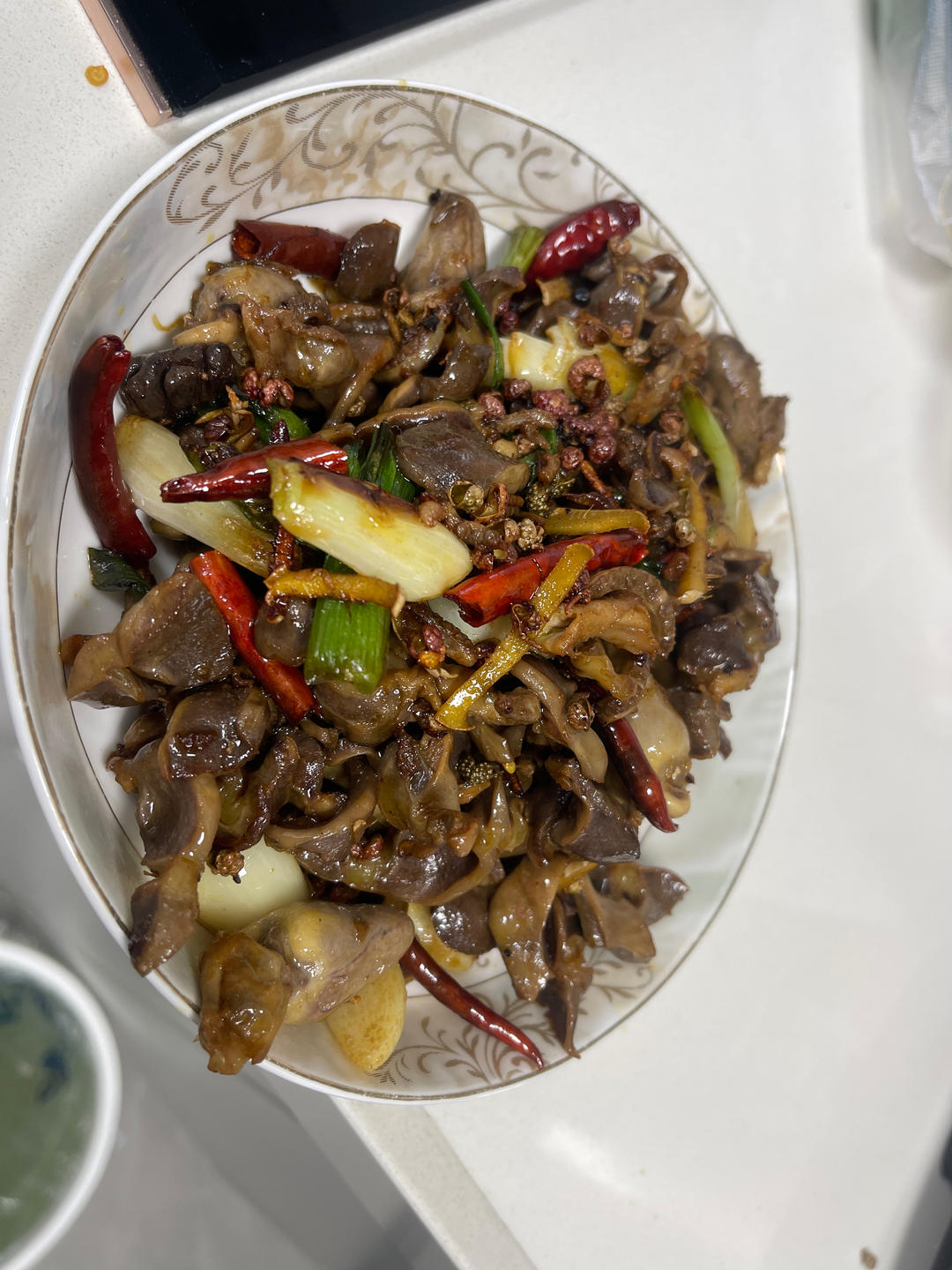 爆炒鸡胗