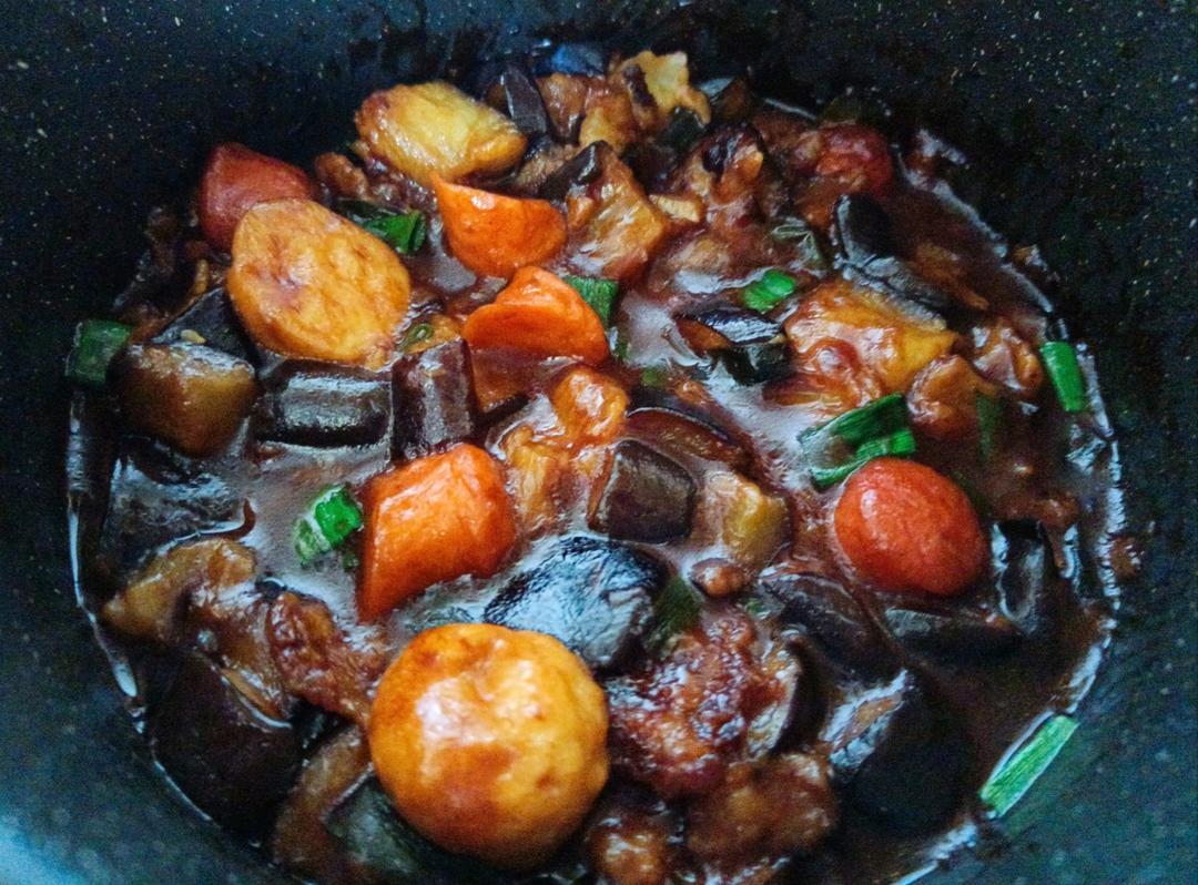 无敌好吃🔥巨下饭的糖醋茄子盖饭😋