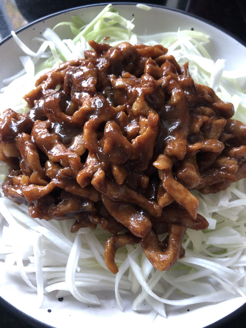 京酱肉丝