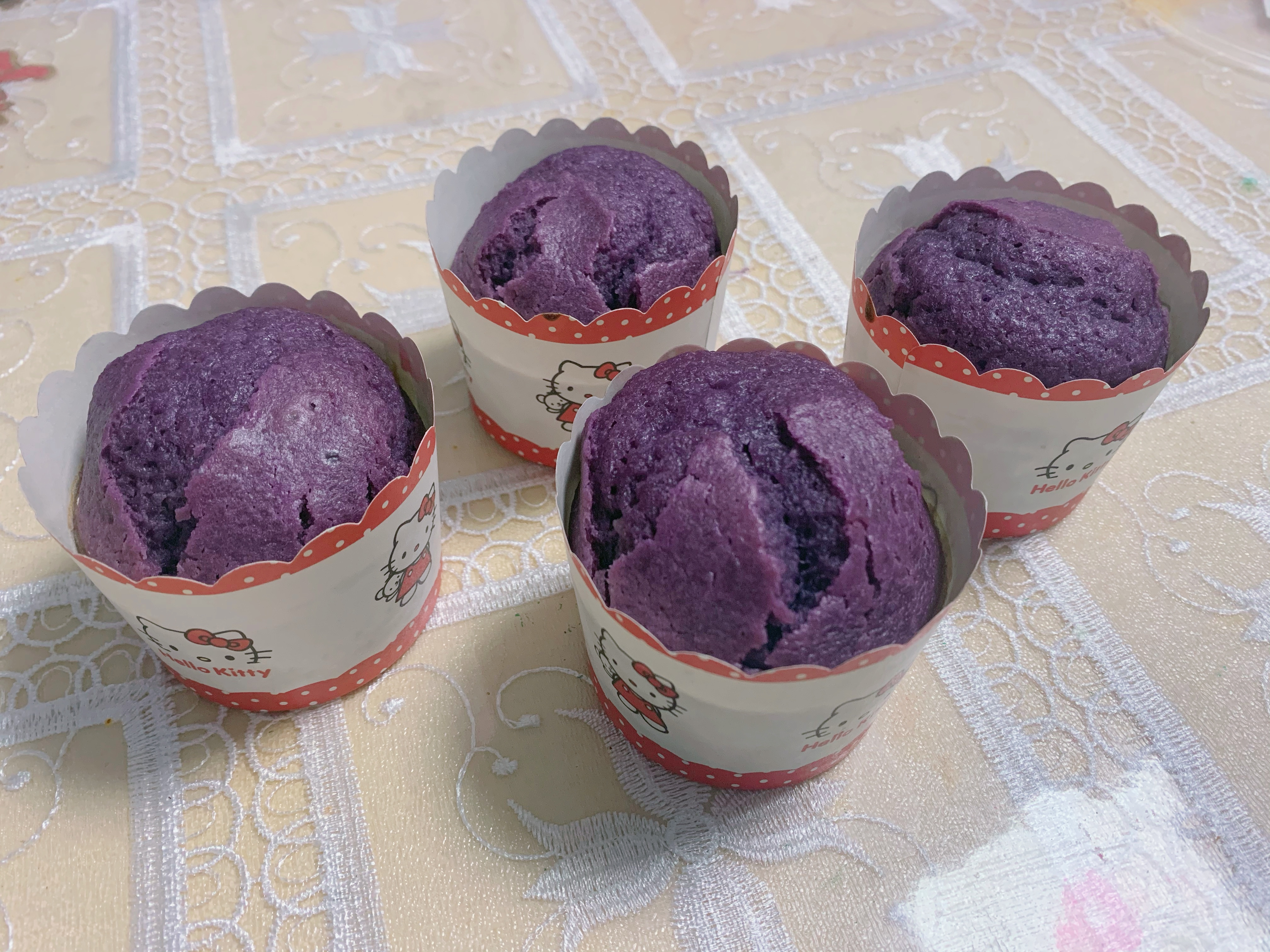 紫薯玛芬蛋糕的做法