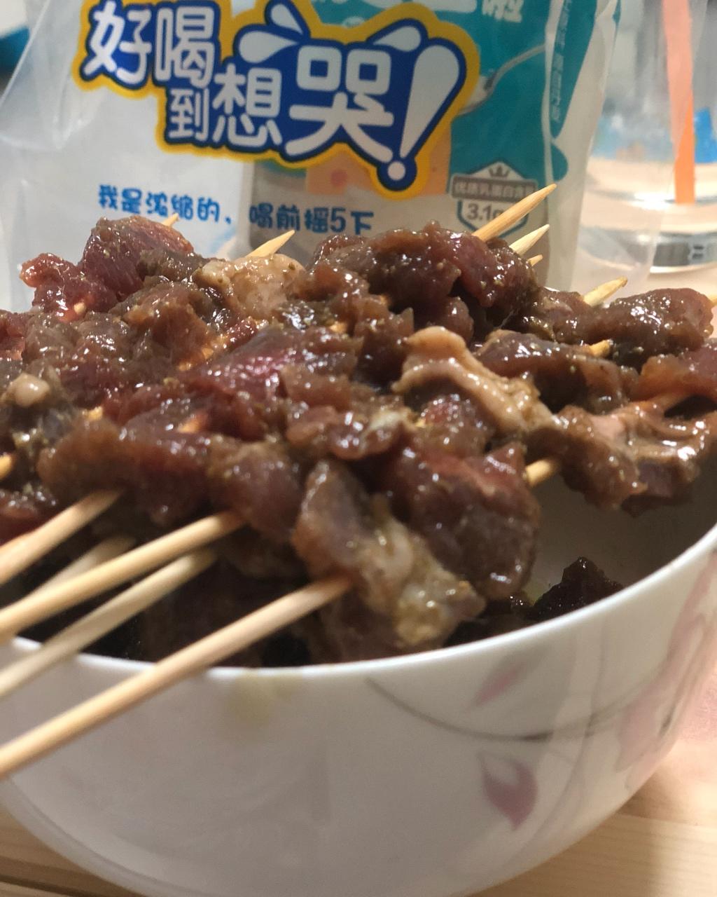 烤羊肉串
（烤箱版）