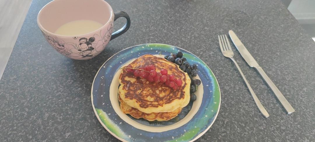 基础松饼Pancakes（高筋面粉版）