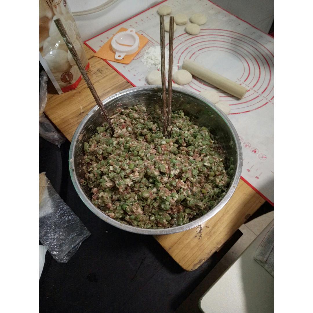 猪肉豇豆角馅饺子