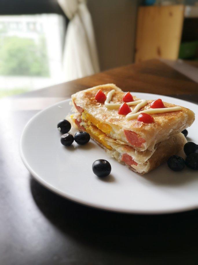 手抓饼创意吃法