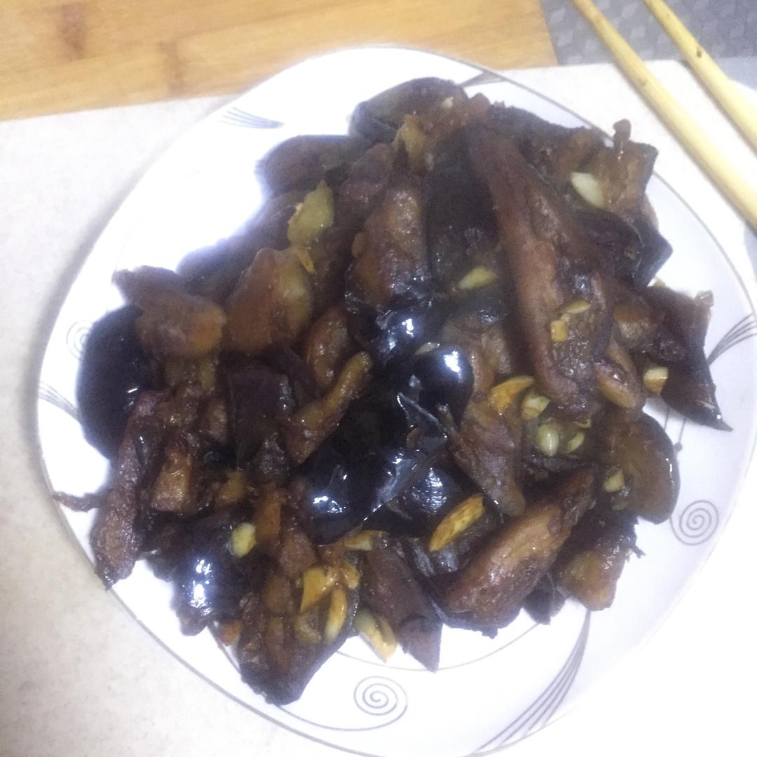 老丁的私房菜-油焖茄子