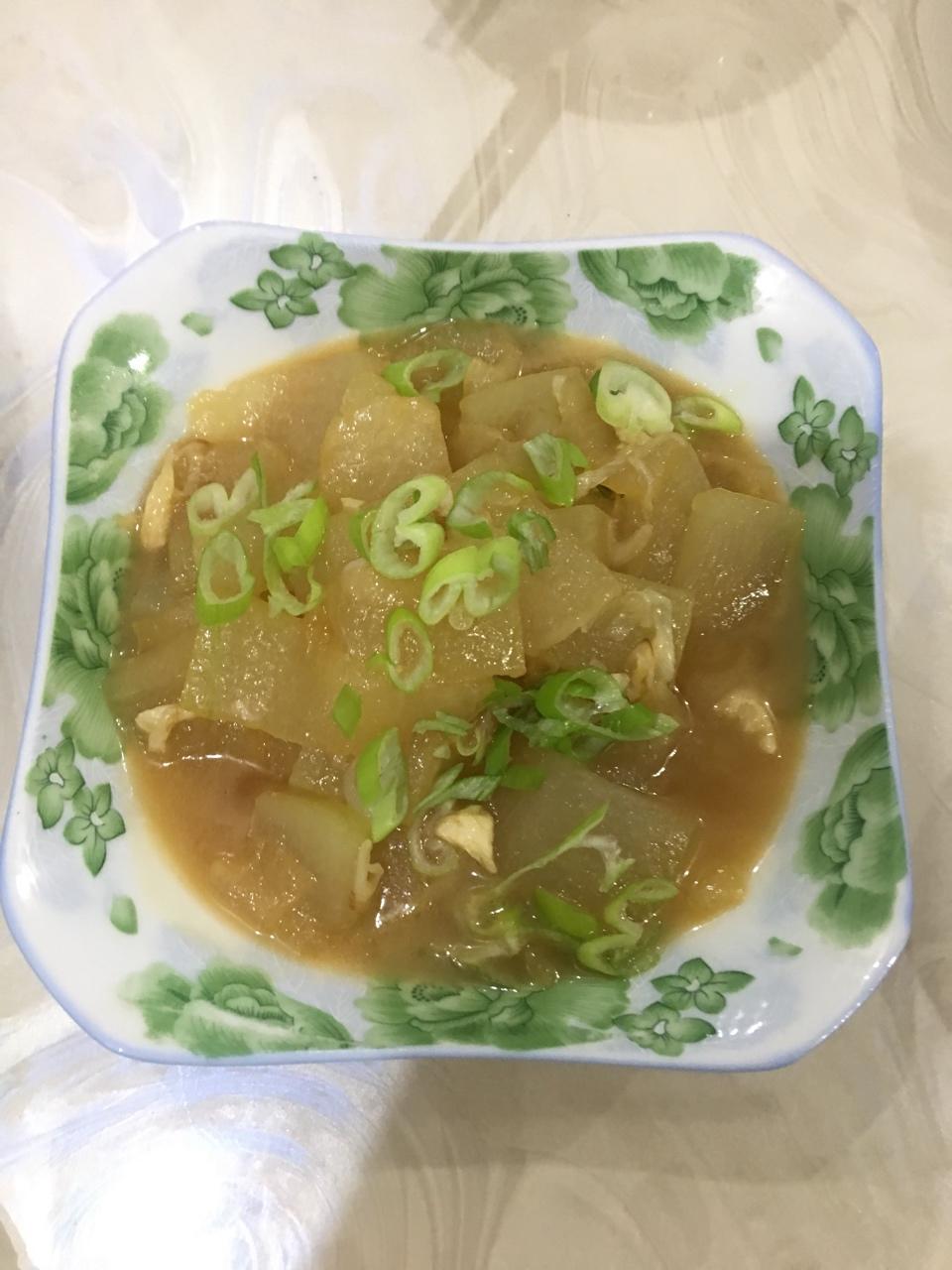 素炒冬瓜