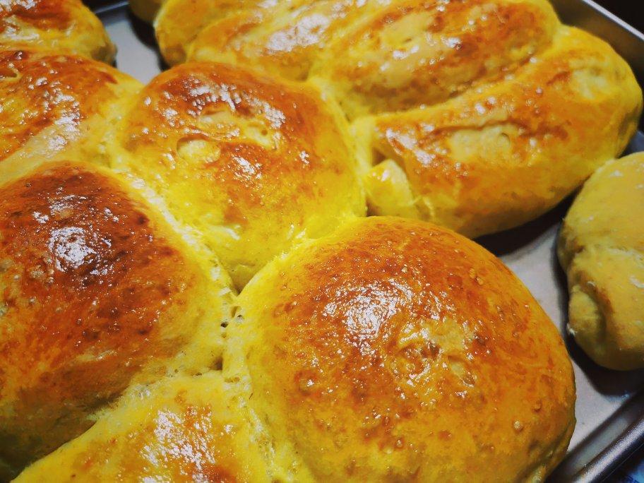 全麦南瓜小餐包