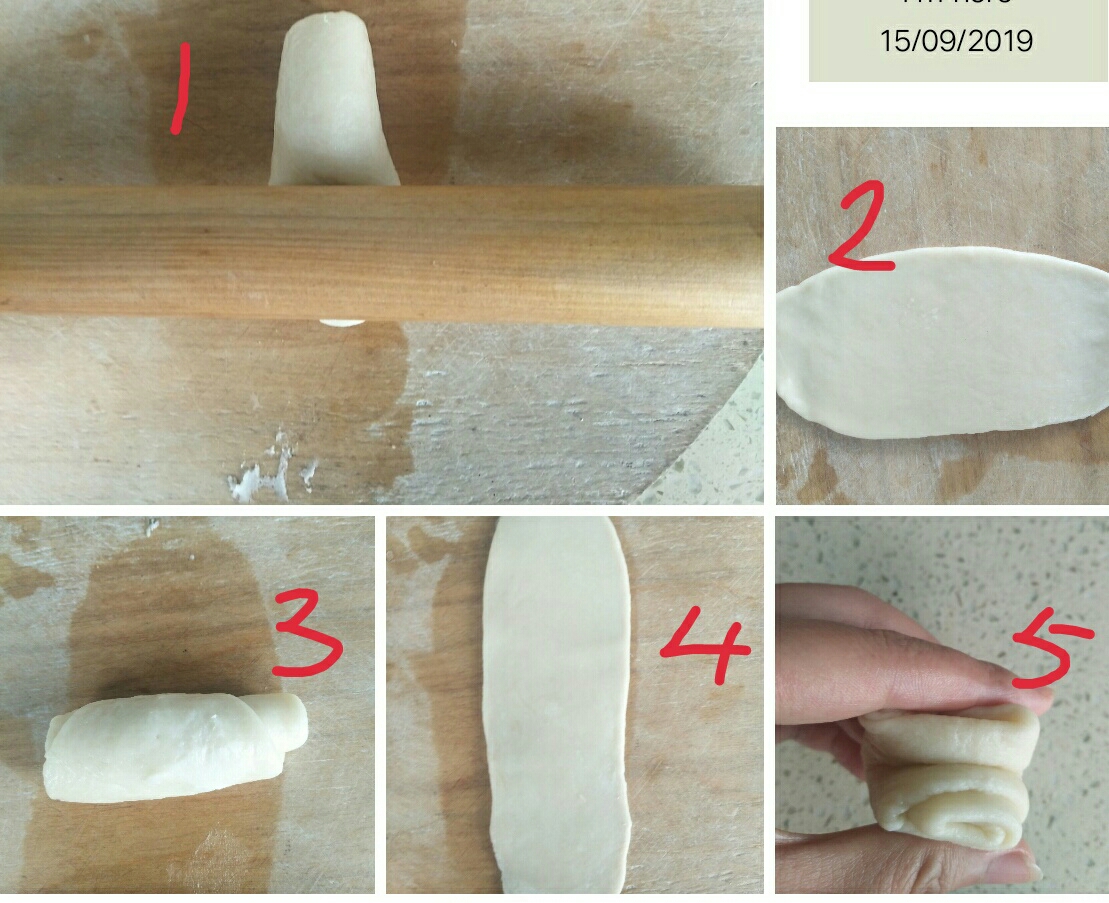 简单易做的蛋黄酥的做法 步骤6