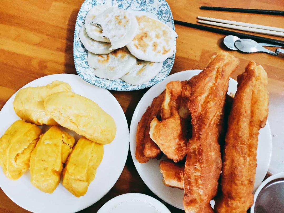 自制无泡打粉油条