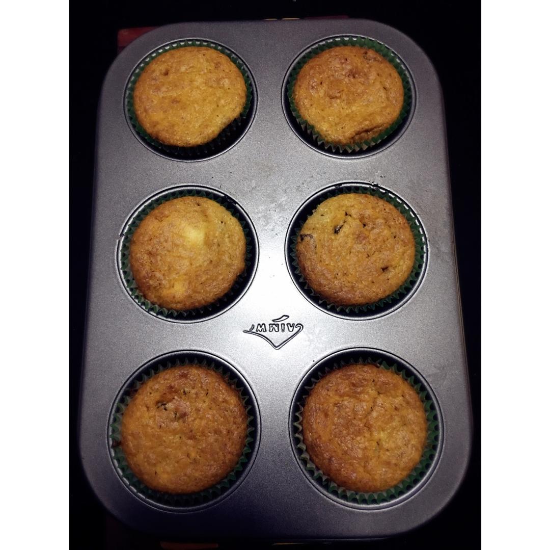 香蕉芝士玛芬蛋糕 Banana & Cream cheese Muffin