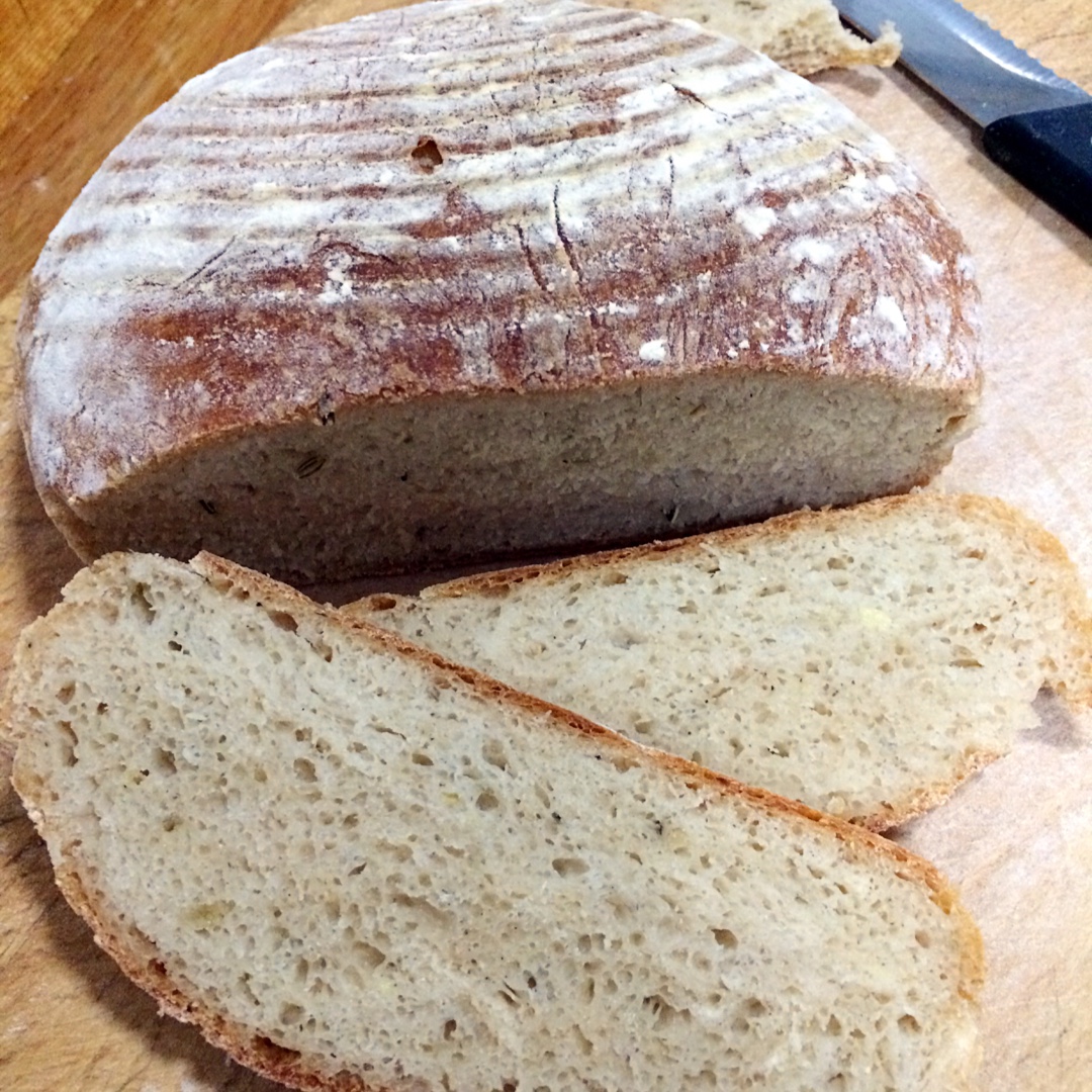 东欧土豆黑麦面包Eastern European Potato-Rye Bread