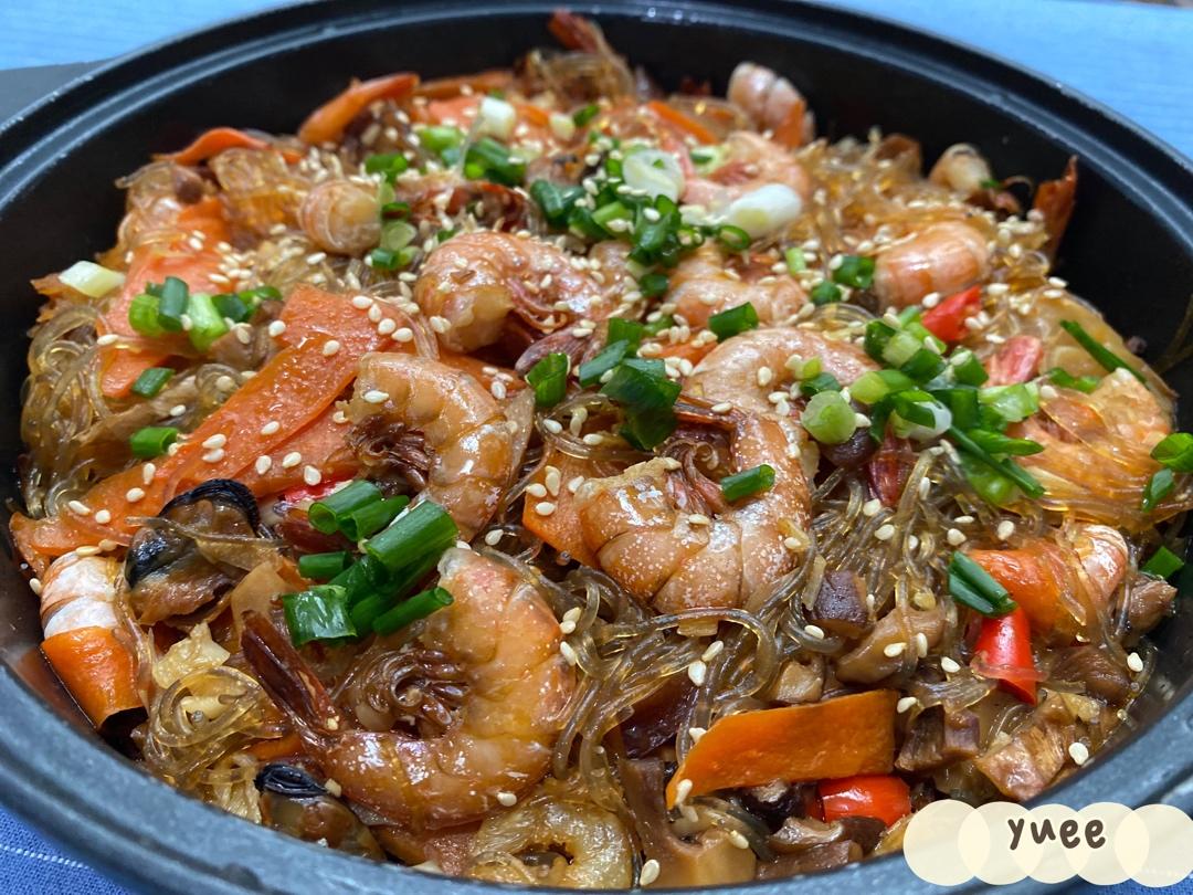 去餐厅必点的粤式虾皇粉丝煲