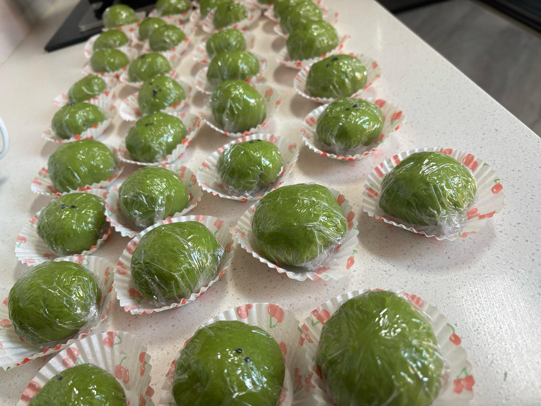 香糯可口的青团