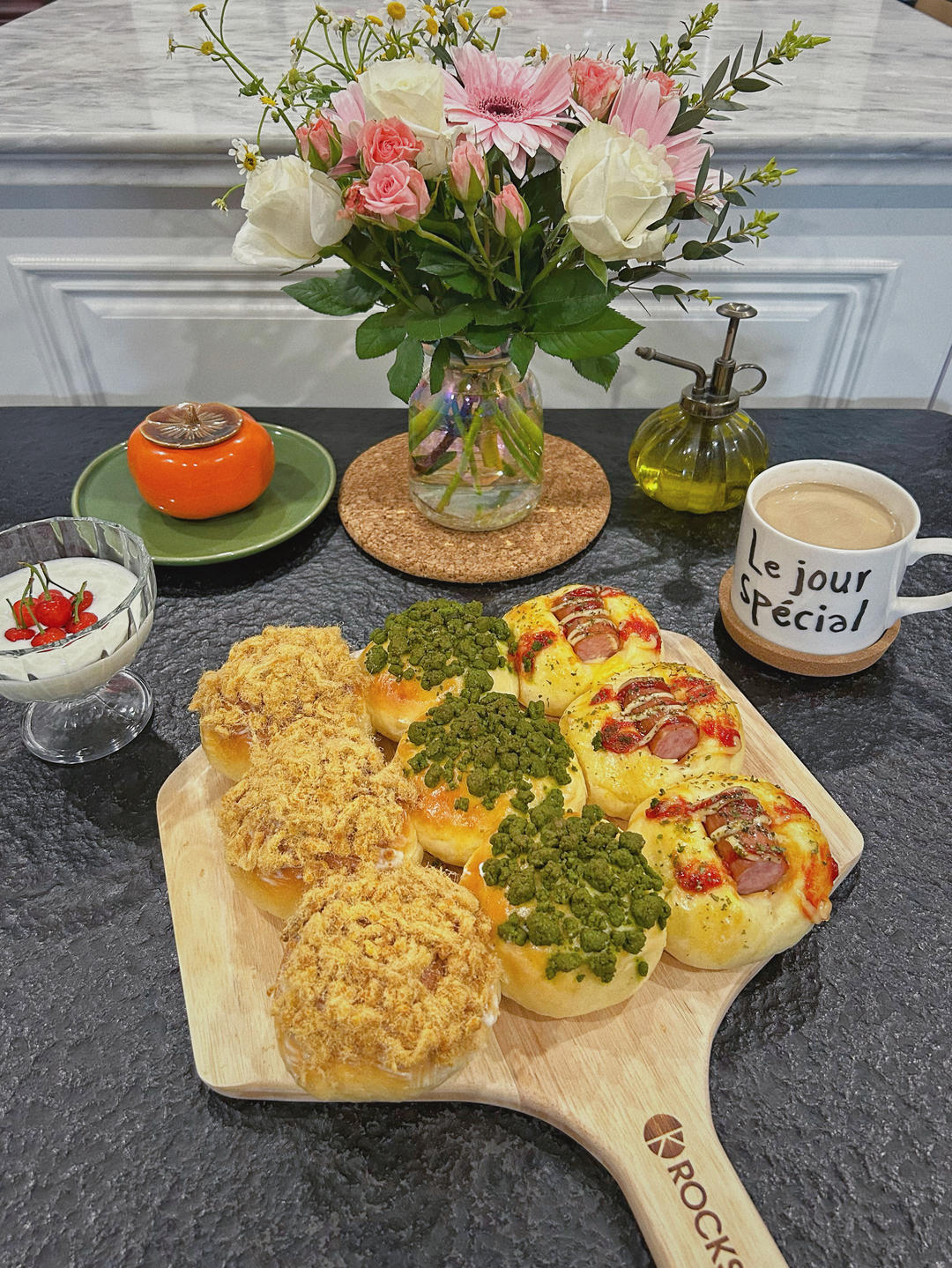 波兰种芋泥面包