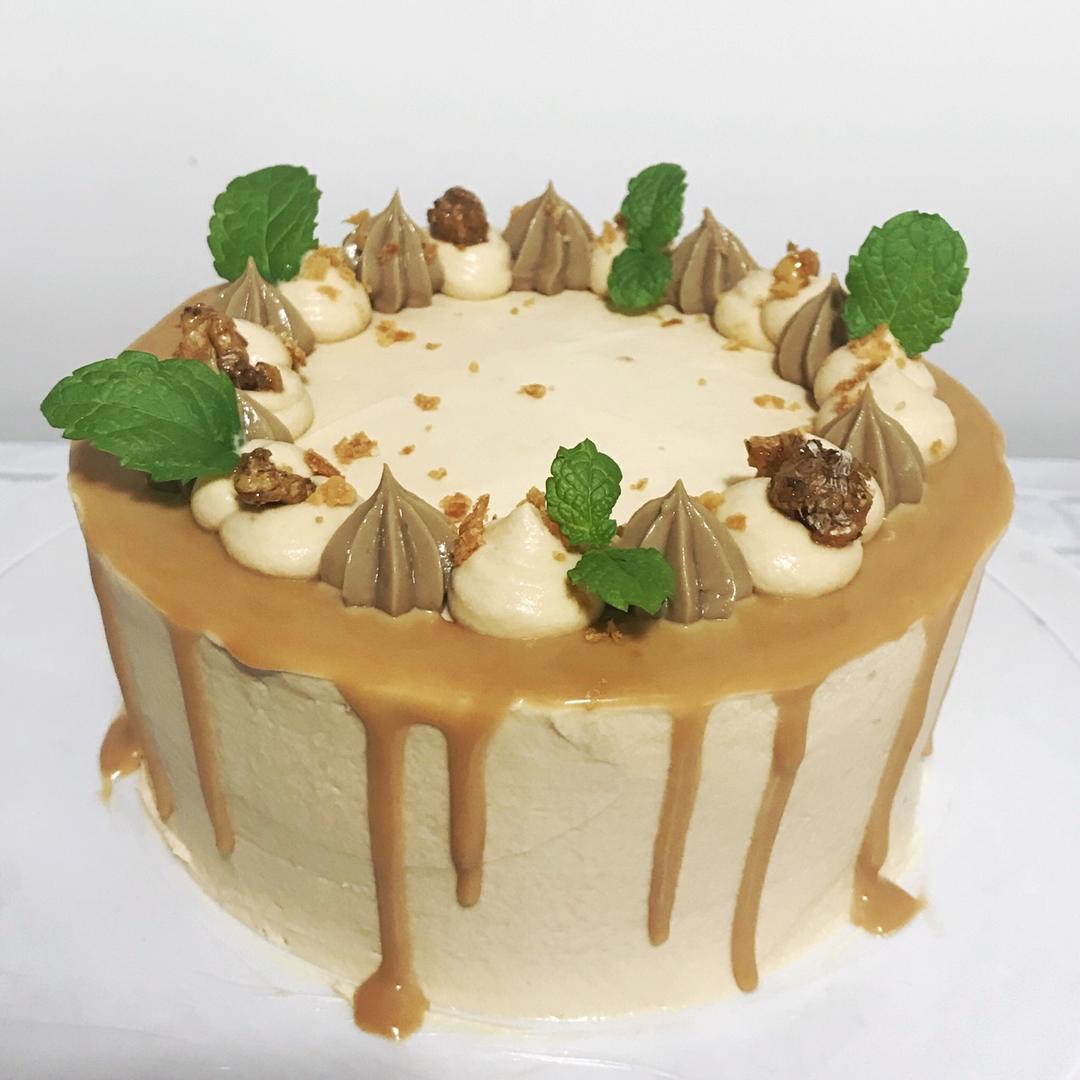 绝配焦糖咖啡奶油蛋糕（6寸）