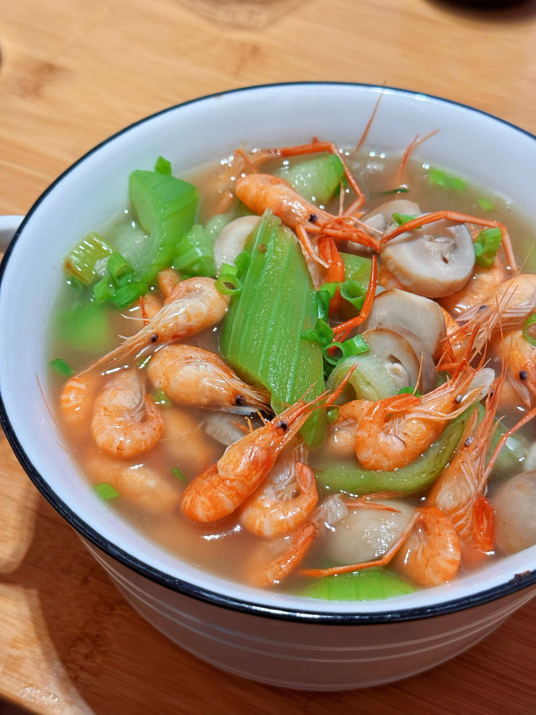 丝瓜烧河虾