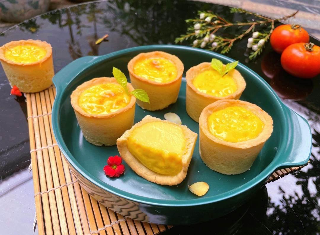 🌈外酥里嫩❗️吃一口就爱上的德式布丁塔