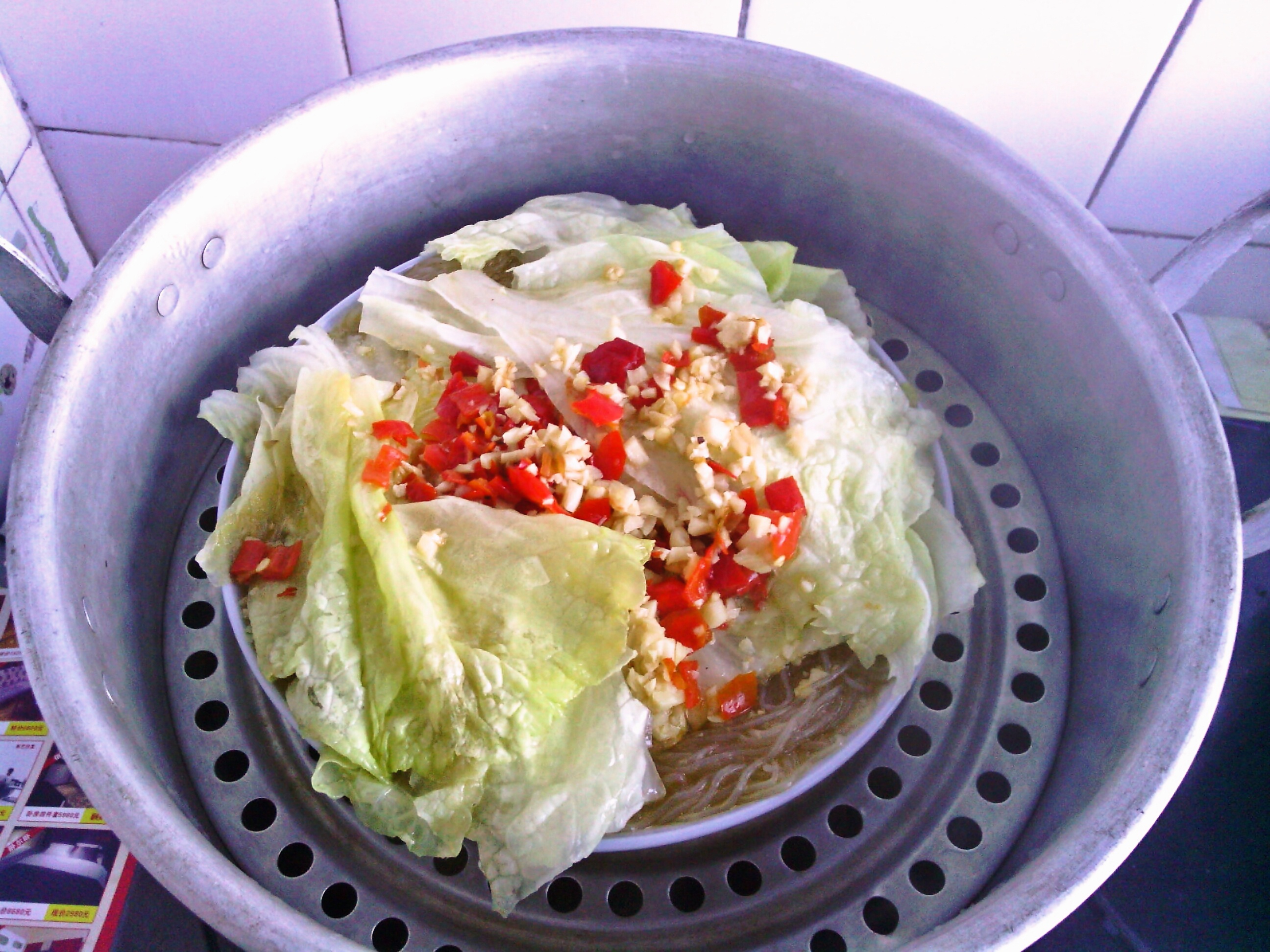 蒜蓉粉丝娃娃菜