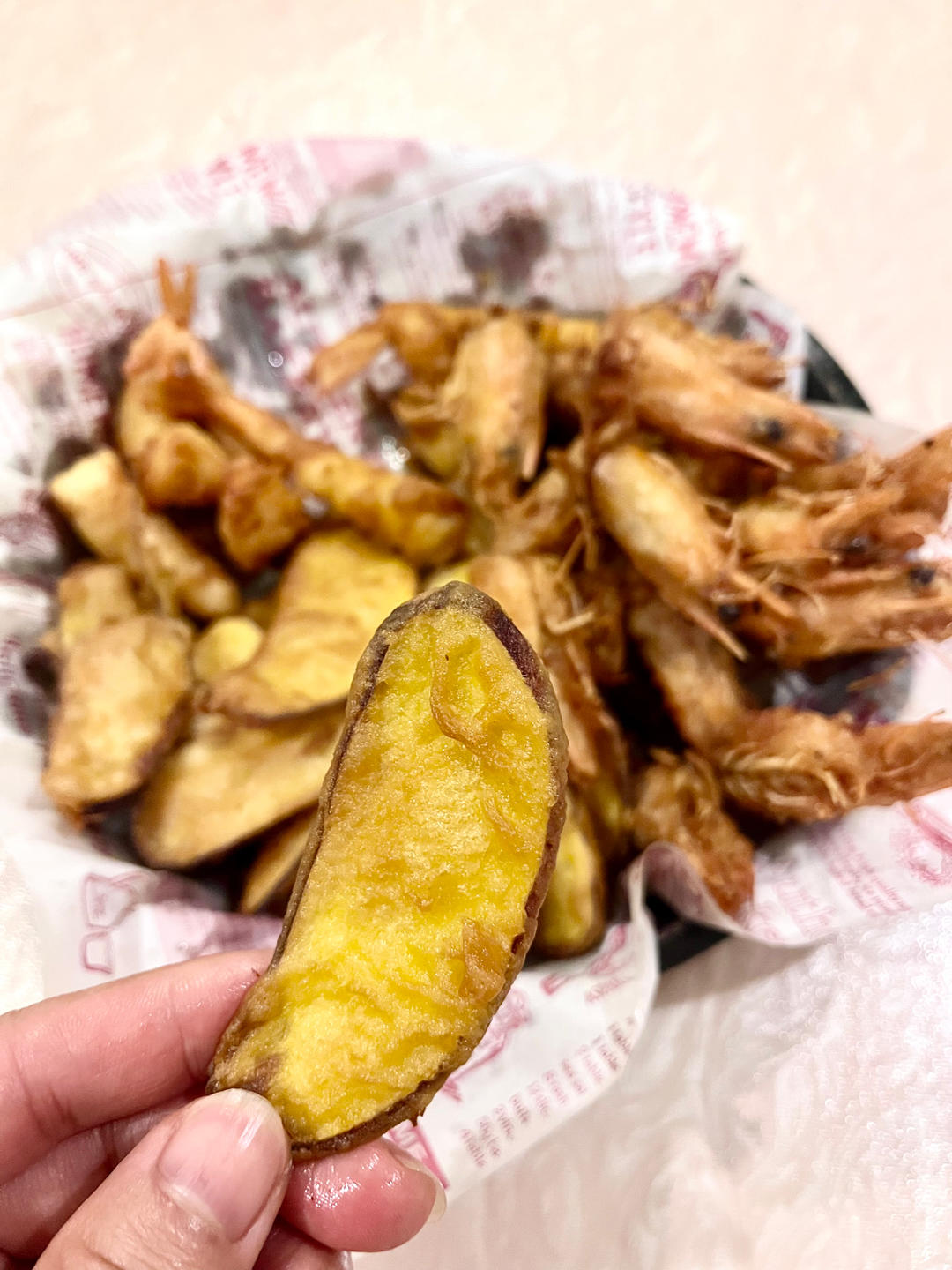 ㊙️炸日式天妇罗面糊的黄金比例✌️《炸天妇罗虾》《炸天妇罗南瓜》