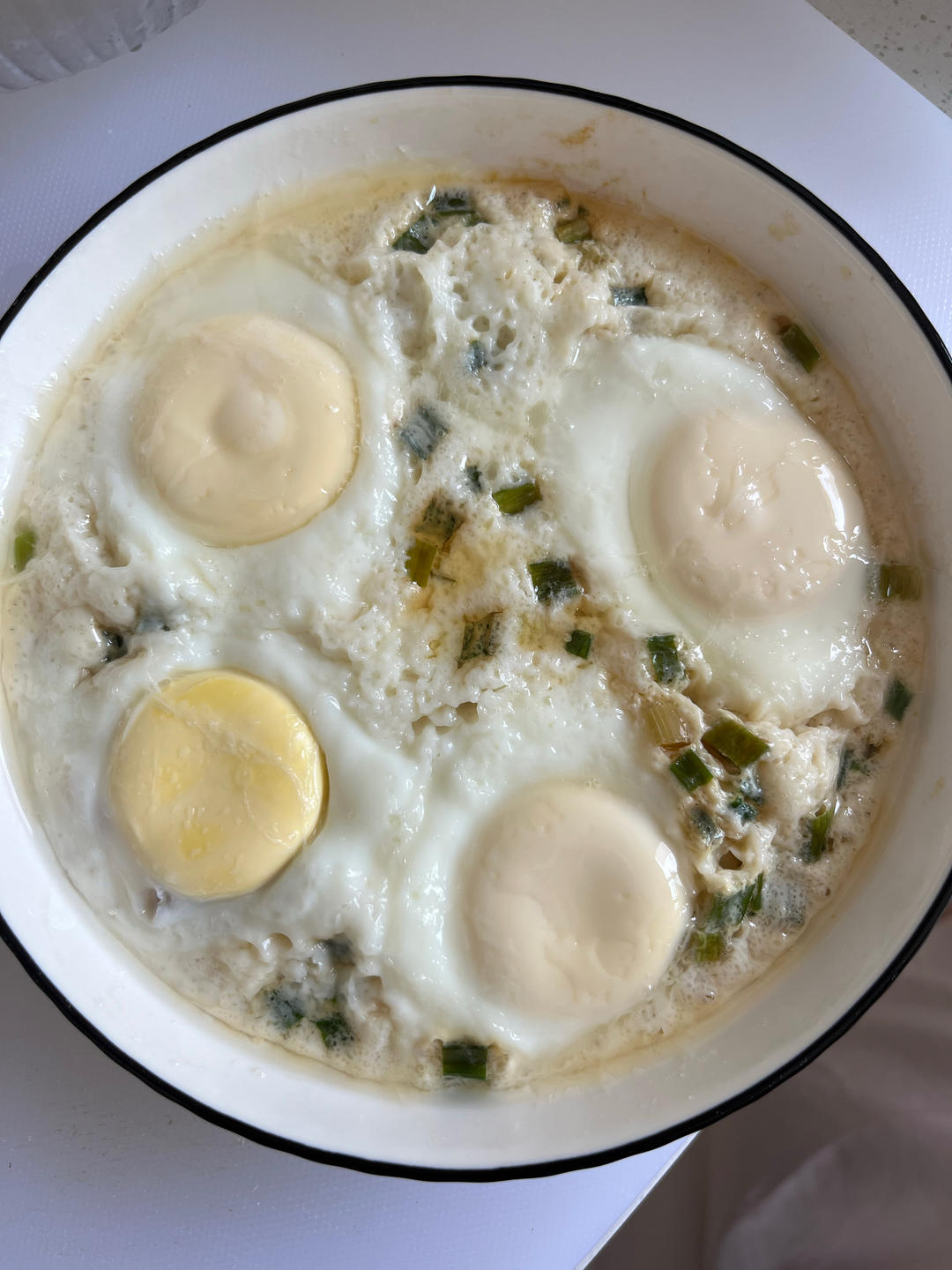 葱油蒸鸡蛋