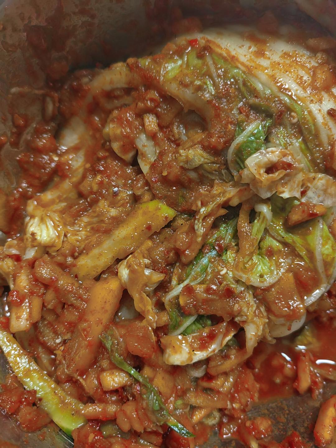 韩国泡菜传统做法